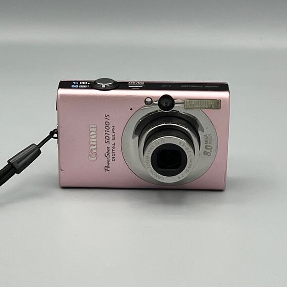 Canon PowerShot SD1100 IS Digital Camera | 8.0 MP | Pink - Picture 3 of 6